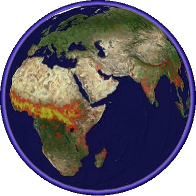 Image courtesy of Google and MODIS Rapid Response Project at NASA/GSFC